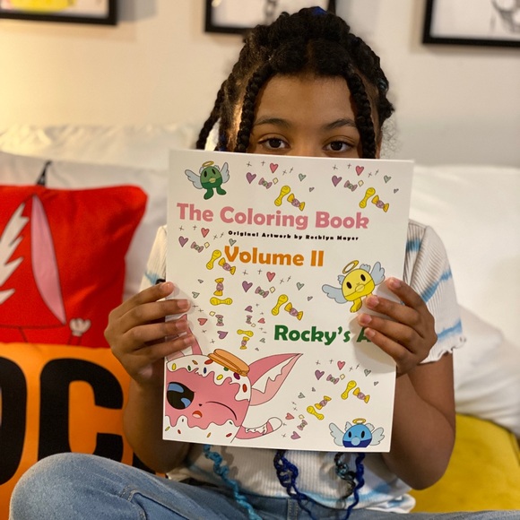 LONDON ROCK THE COLORING BOOK VOLUME II ROCKY’S ART - Picture 8 of 9